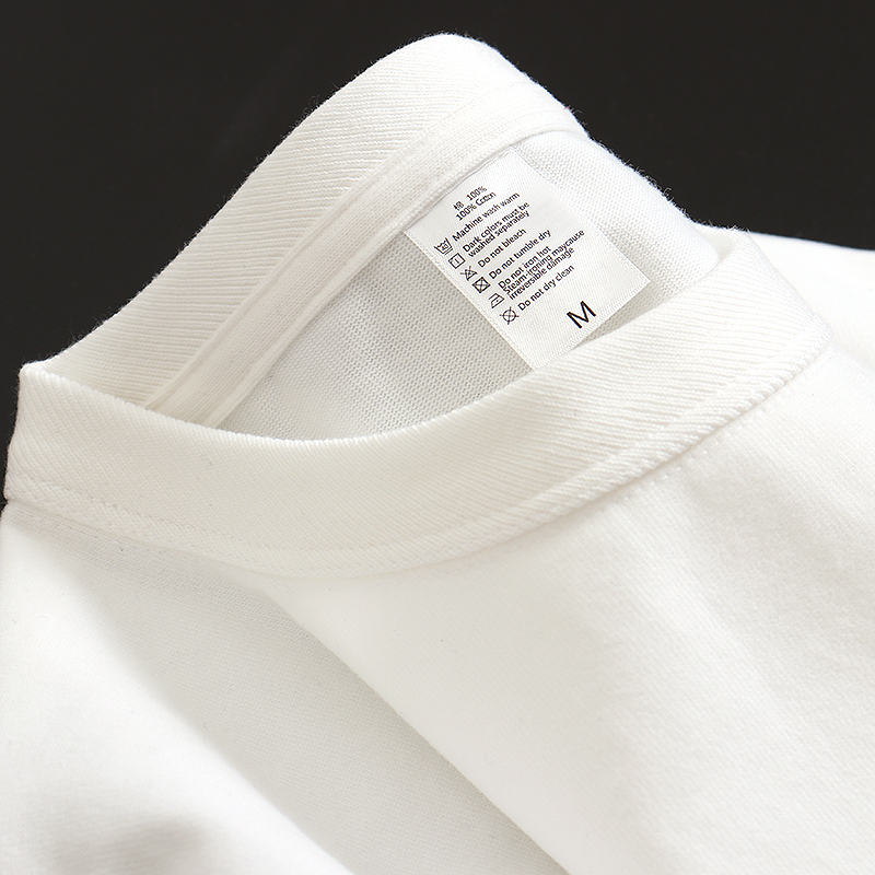 美式重磅纯棉300g长袖T恤情侣款