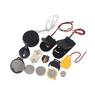 CR2032/2016/2025/2450/1220纽扣电池3V贴片电池座/盒立式卧式