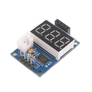 超声波测距模块 HC-SR04测试板 串口输出 数码管 显示测距仪