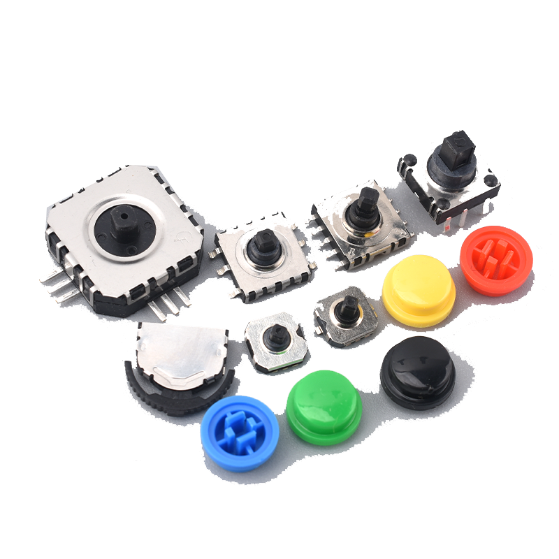 五向开关7*7*5/6/7MM多功能复位导航键10*10*7/9/10多向拨轮摇杆A