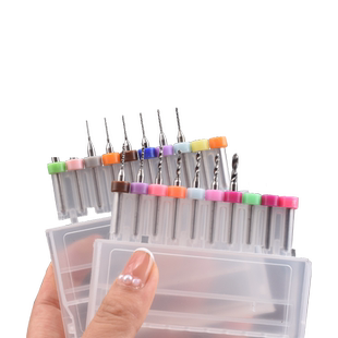 pcb钻头钨钢微型小钻头麻花钻合金钢麻花钻超细0.8/1mm高硬度精密