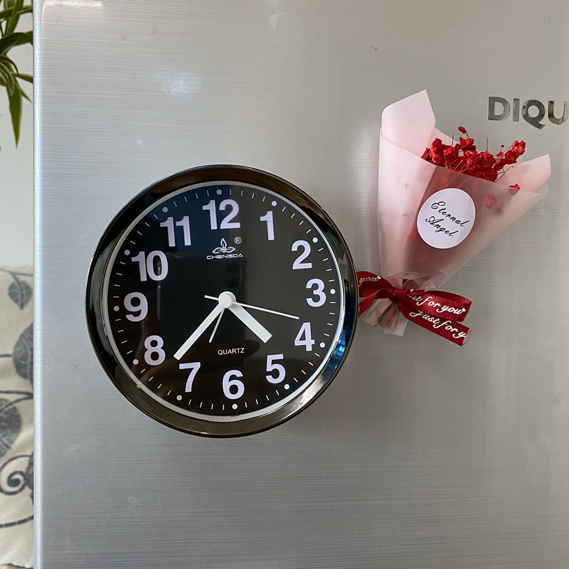 新款掌上萌猪套装贴闹钟开业磁铁