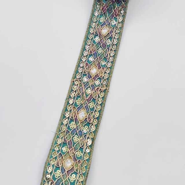 1码亮片蕾丝花边装饰花丝带DIY缝