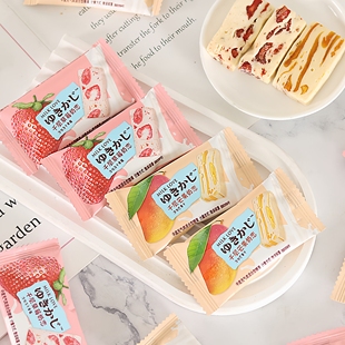 雪可滋千层芒果味草莓味奶恋结婚婚庆高颜值喜糖果婚宴招待小零食