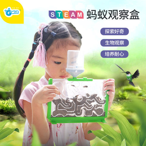 蚂蚁生态箱观察盒城堡