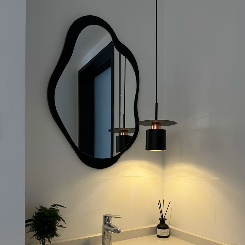 直销顺丰北欧ins风壁挂式化妆镜