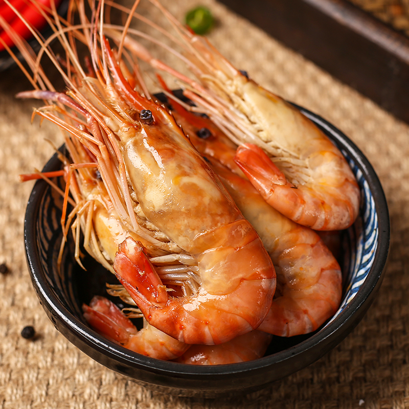 熟醉虾无锡特产罐装500g即食熟食