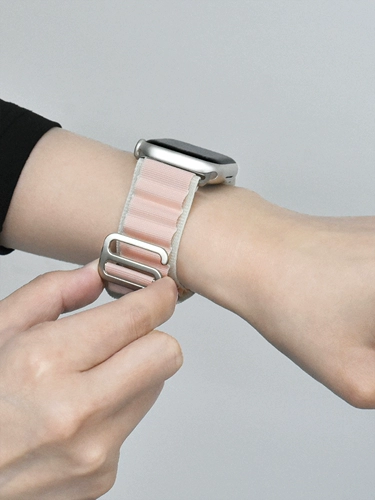 [Та же модель на официальном веб -сайте], применимая к AppleWatch High Mountain Back Ring S9/8 Новый нейлоновый ремешок Ultra Apple Watch S7/6/5/4/3/SE.