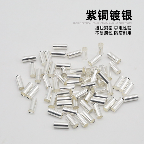 欧式接线镀银接线端子紫铜