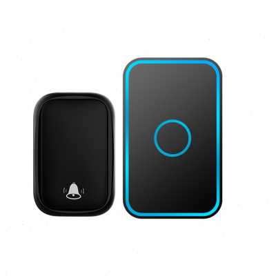 厂促厂销自发电无线家用智能超远距离自发电无线门铃开关一拖二品