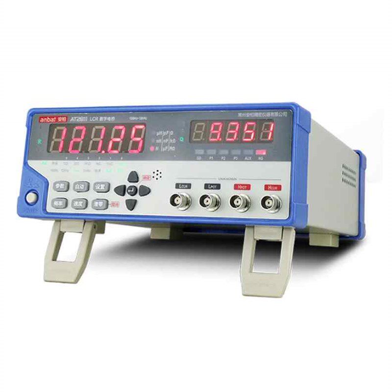 新款安柏AT281j1台式LCR数字电桥电感电阻测试仪电镀电容表AT811