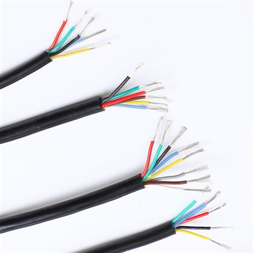 YGC2芯3芯4芯0.3/0.5/0.75/1/2.5平方耐高温矽橡胶护套电源电缆线