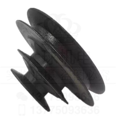 杭州西湖台钻JZS-25(B)钻攻两用机钻床电机盘A型三槽皮带轮配件