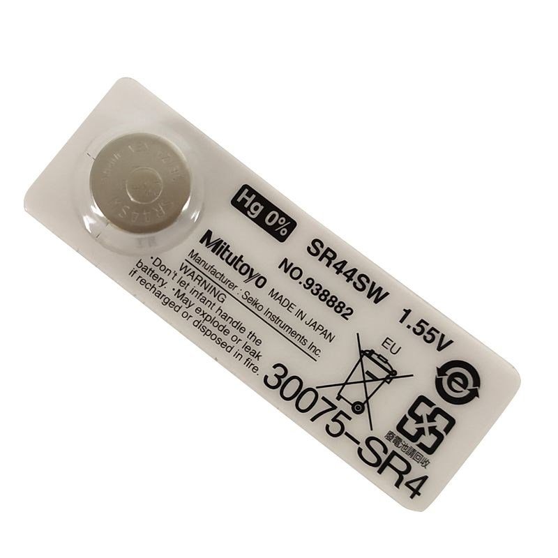 三丰纽扣电池数显千分尺卡尺高度规表量具原装进口电子SR44SW