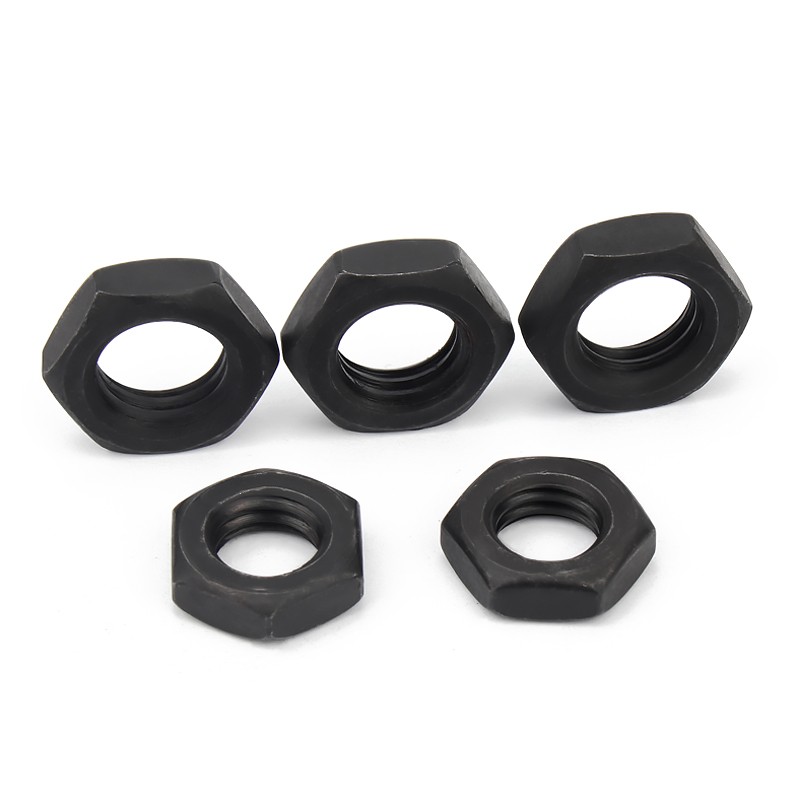 8.8级细牙六角薄螺母扁螺帽M8M10M12M14M16M18M20M22M2T4M30M36M6