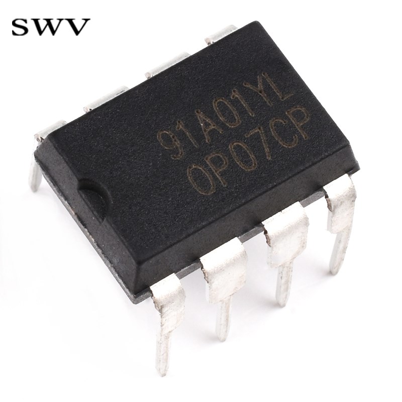 直插 OP07 OP07CP 低噪音运算放大器 封装DIP8 低偏移运放IC芯片