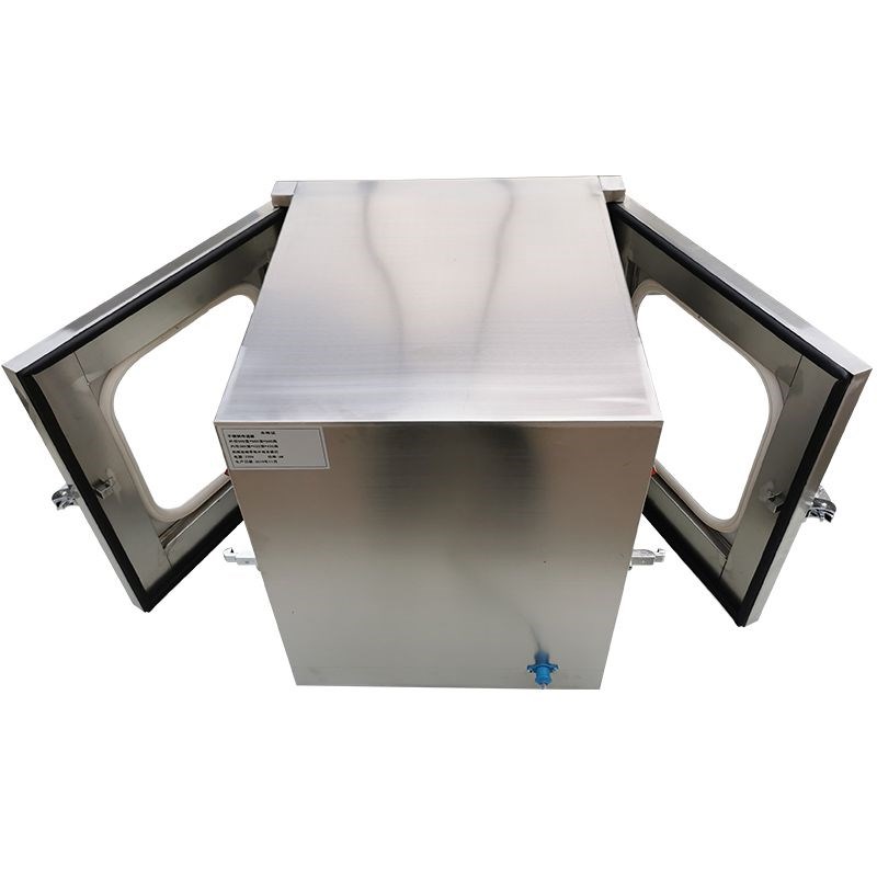 传递窗机械连锁不锈钢传递箱紫外线灯实验室消毒柜传递口