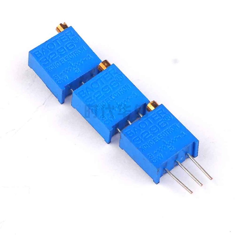 3296W 100R-2M 电位器 多圈精密可调电位器 10只