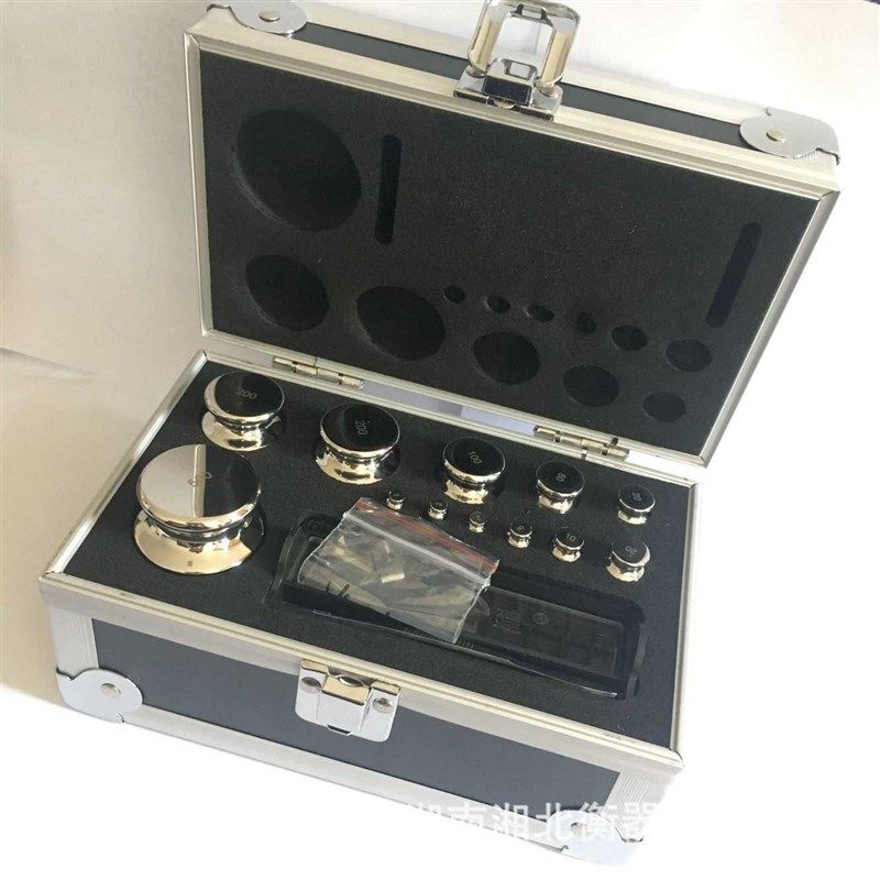 【直播】湘北E1-F2-Fs1级不锈钢砝码1mg-200g标准砝码无磁不锈