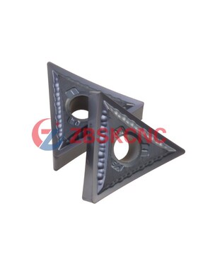 肯纳三角数控刀片TNMG160404/02MS 08MP KC5010高硬淬火件调制料