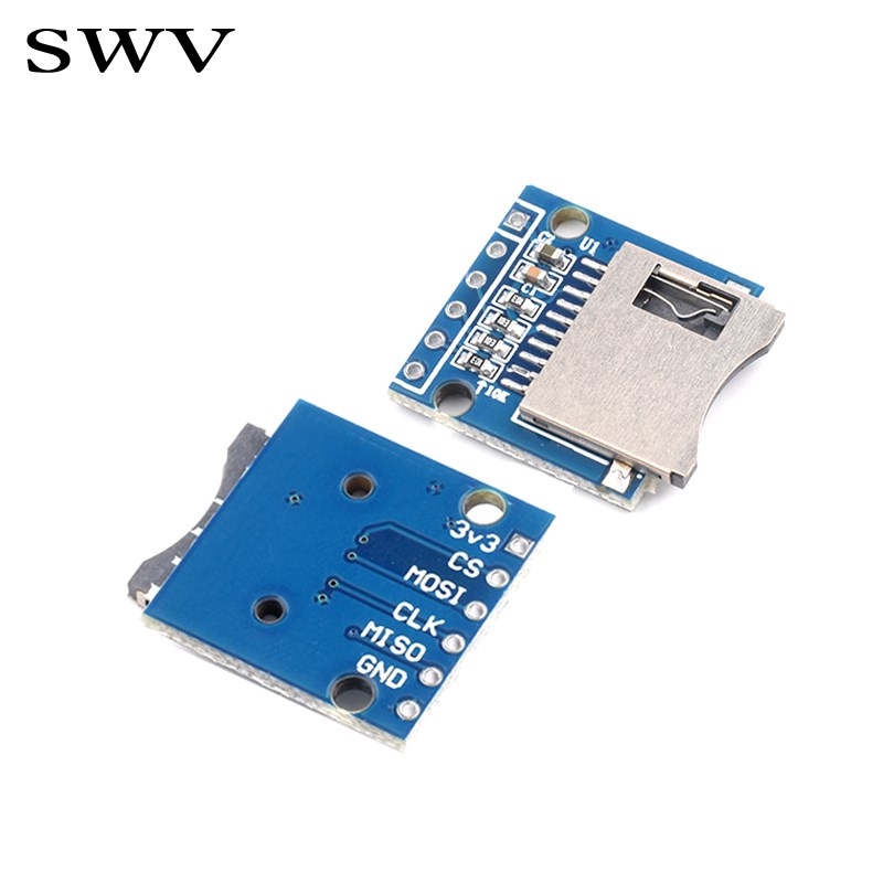 Mini SD microSD卡转接板 TF卡座转接板 SD卡座线路板