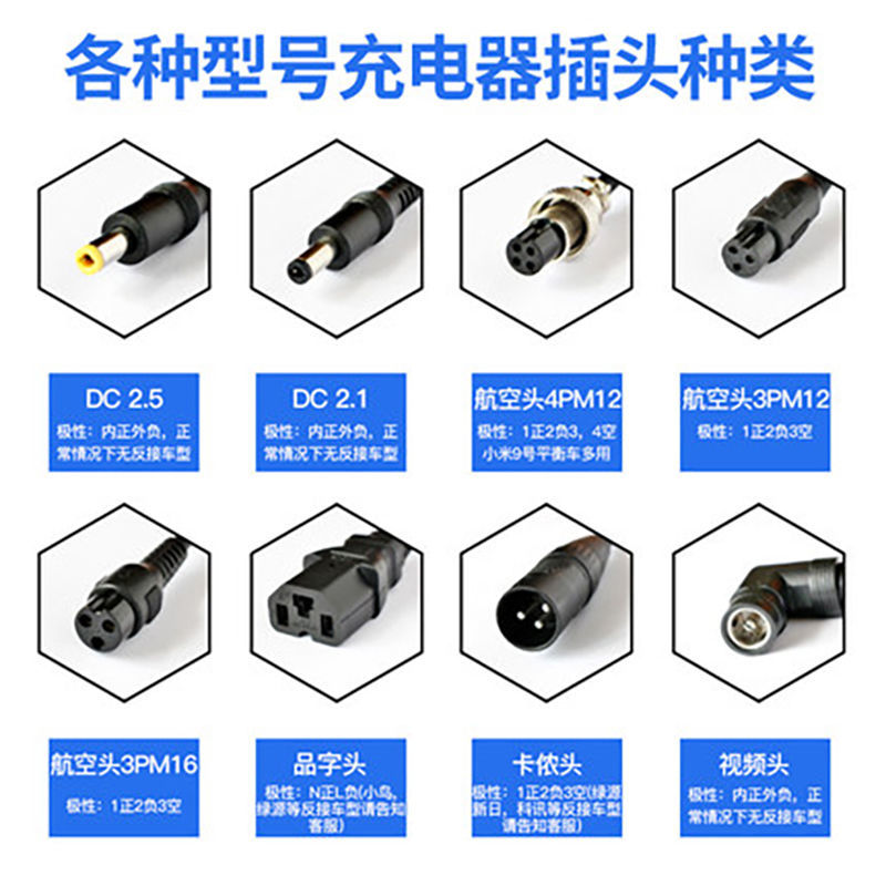 捷畅电动车电瓶车载充电器48V12AH60V20AH72V32AH80V96V108V120伏