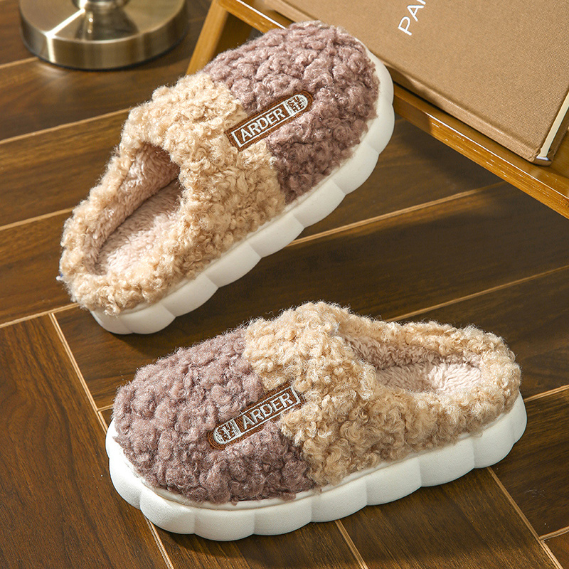 包头保暖居家室内棉拖鞋