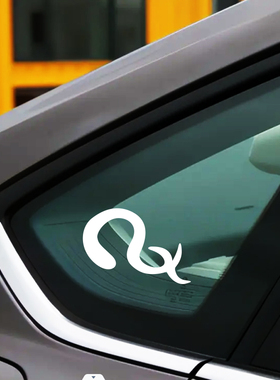 假面骑士kuuga蒙面超人古迦rx字母油箱三角窗反光防水电动车贴纸