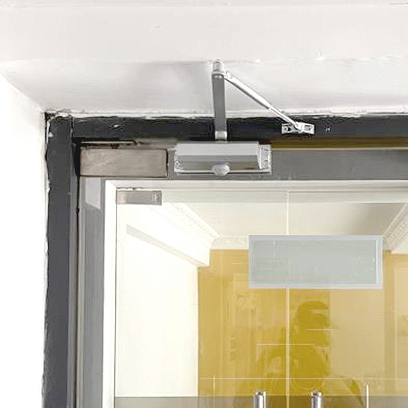 玻璃门无框免打孔缓冲闭门器防火门钢化阻尼液压推拉定位办公室门