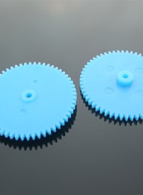 蓝色562A 单层齿轮  56齿电机塑料齿轮 四驱车 变速箱齿轮 传动件