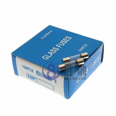 5*20mm 慢熔断玻璃保险丝 T4A T4AL250V 6X30 延时保险管 3C认证