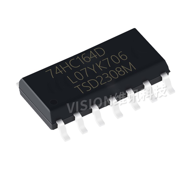 原装进口 全新 f74HC164D 贴片SOP-14寄存器SN74HC164N 直插DIP-1