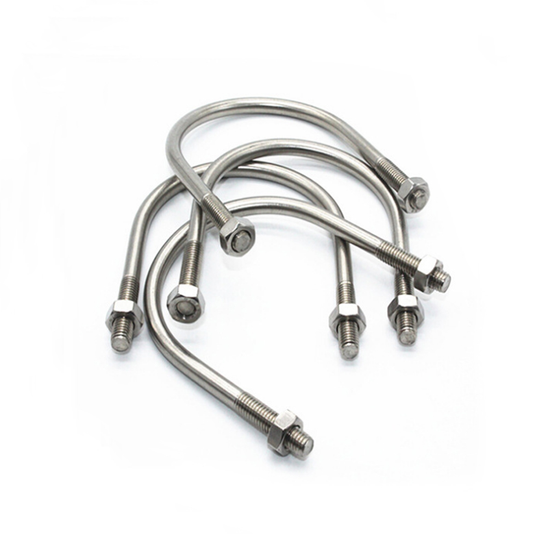 m12加长镀锌u型螺丝U形螺栓U型抱箍卡扣U型管卡骑马卡箍管卡包邮