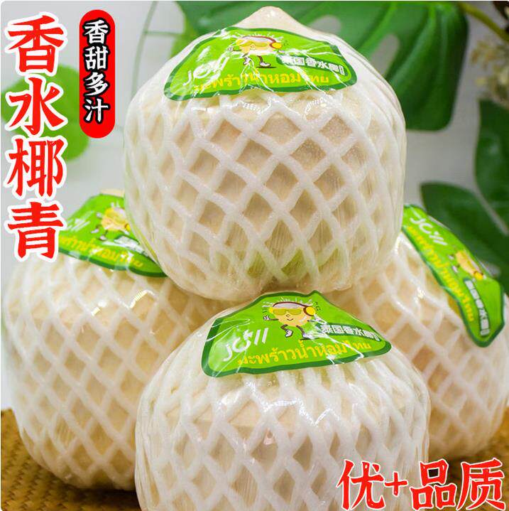 泰国香水椰青上海发货椰子包邮水果香水椰青新鲜9个原箱特产