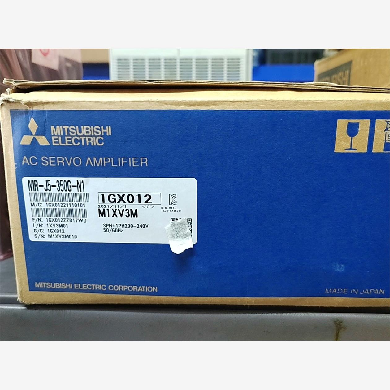 三菱伺服驱动器，MR-J5-350G-N1，全新的，盒子旧了，议价商品
