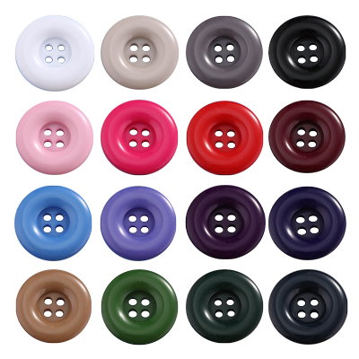 树脂四眼纽扣女装大衣百搭