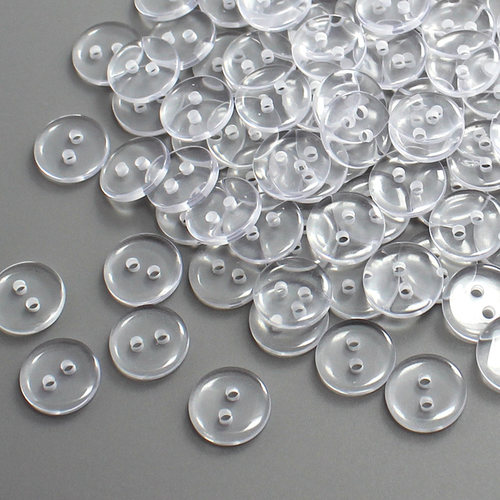 透明面包1000装整包钮扣
