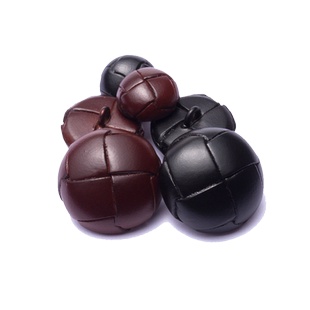 手工牛皮扣编织纽扣男装扣子外套女式毛呢大衣风衣服装饰硬皮扣