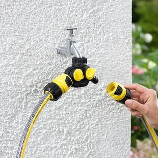 一分二水管轉換接頭水管雙向分流器 KARCHER德國卡赫