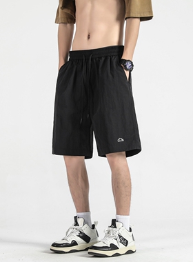 WAALEVANA 户外速干伞兵运动短裤夏季美式梭织潮牌沙滩五分裤透气