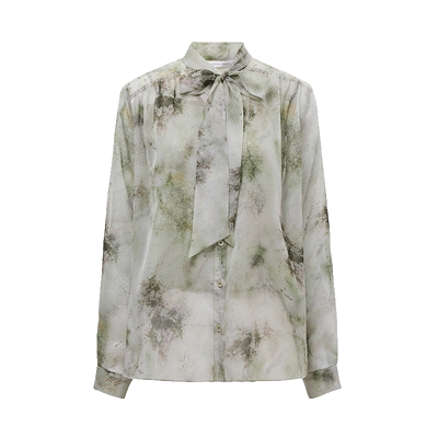 s.deer田园风系带长袖衬衫