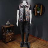 男士连帽马甲背心M-5XL钱塘6026-9012-P145（假模图），男装背心/马甲，钱塘6026