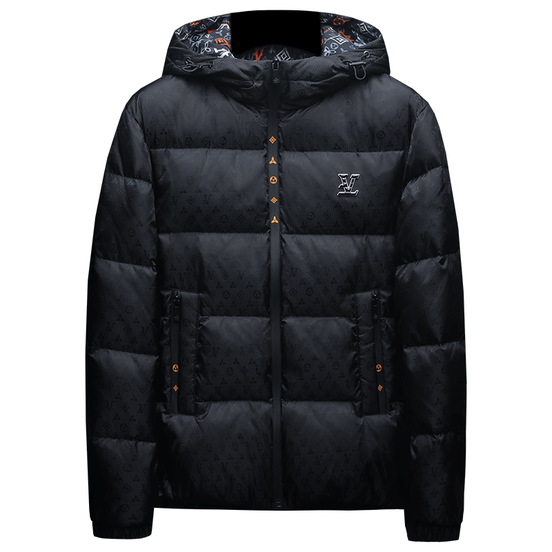 2025冬装新款连帽羽绒服男M-5XL钱塘6026-Y9017-P300（大货款,男装羽绒服,钱塘6026
