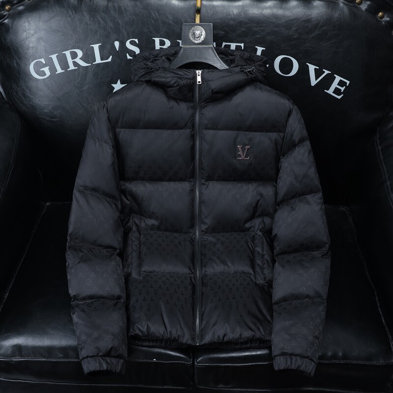 2025冬装新款连帽羽绒服男 M-5XL 钱塘6026-Y9020-P300 （大货款图片