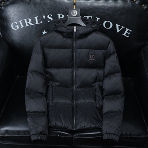 2025冬装新款连帽羽绒服男 M-5XL 钱塘6026-Y9020-P300 （大货款图片
