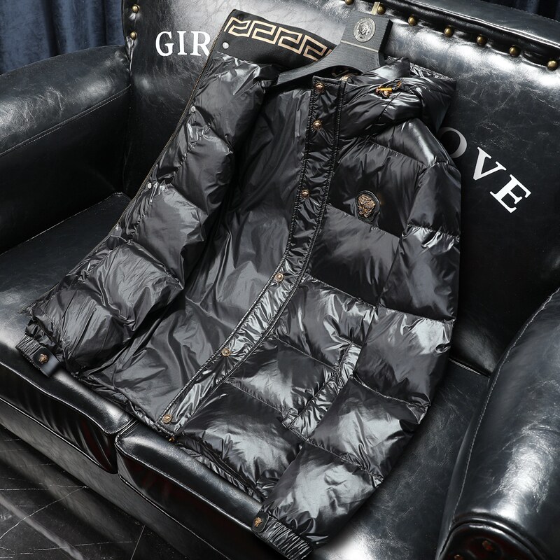 男士白鸭绒连帽羽绒服M-5XLY0671,男装羽绒服,钱塘6026