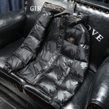 男士白鸭绒连帽羽绒服M-5XLY0671，男装羽绒服，钱塘6026