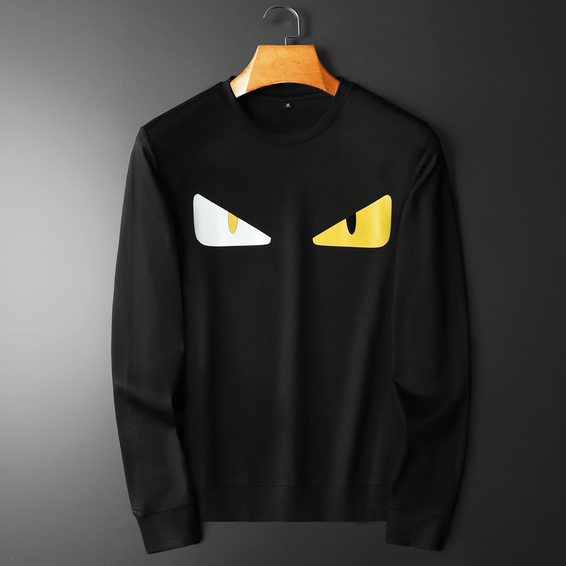 8702-P1252024春季新款男士圆领潮流时尚长袖卫衣M-4XL，男装卫衣，钱塘6026