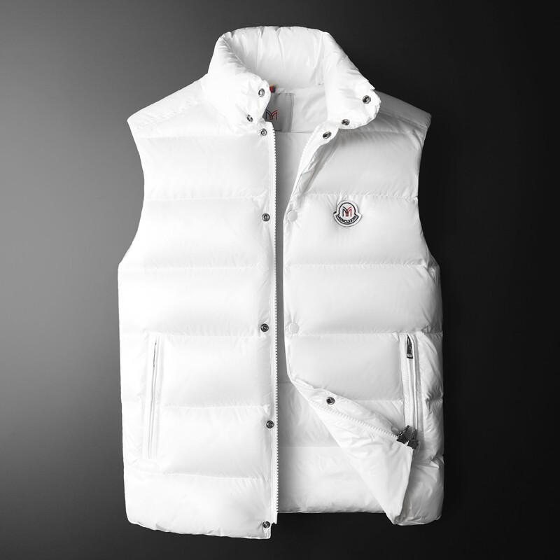 过检90绒 白鸭绒立领羽绒马甲 M0951 P320 M-5XL 控438 商标注册图片