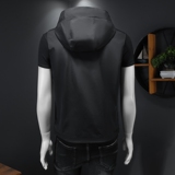 男士连帽马甲背心M-5XL钱塘6026-9013-P145（假模图），男装背心/马甲，钱塘6026